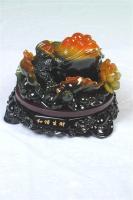 和谐生财仿玉树脂工艺品 传统工艺与现代美学的完美融合